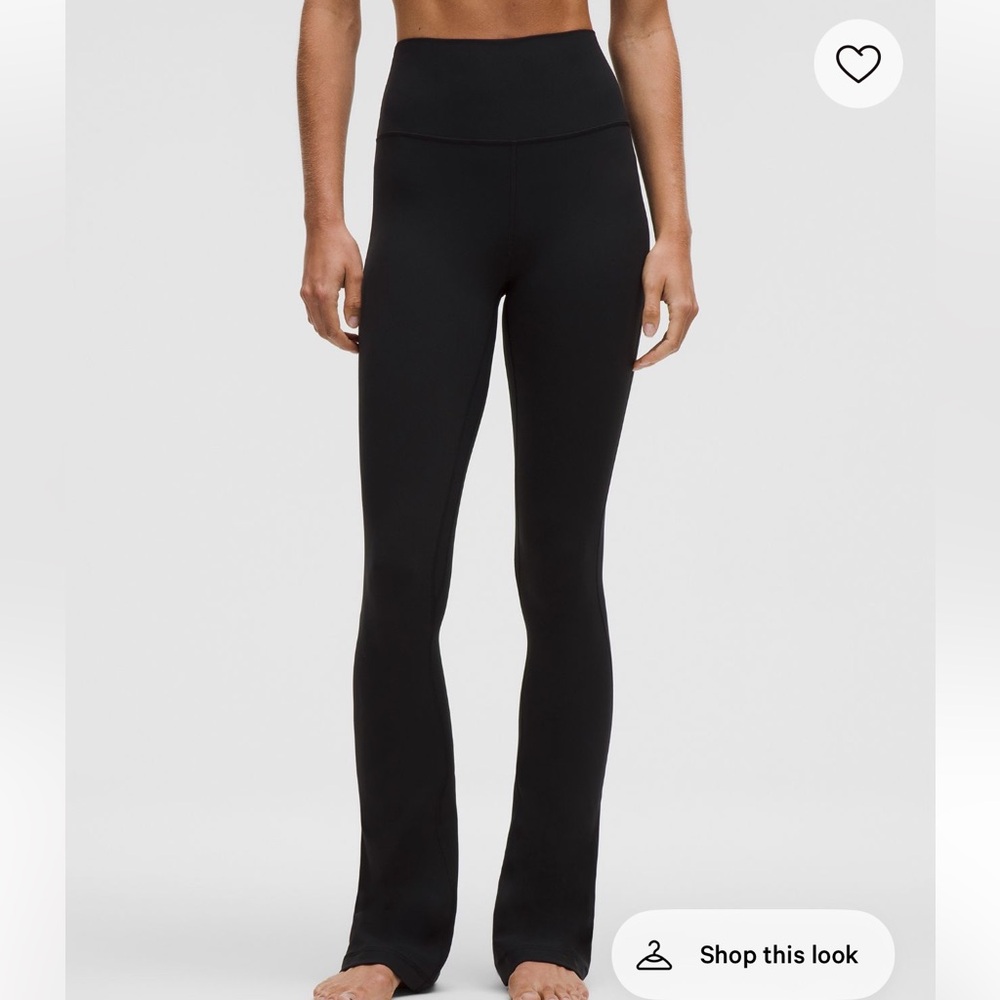 Lululemon Black Align Mini-Flare Pants
